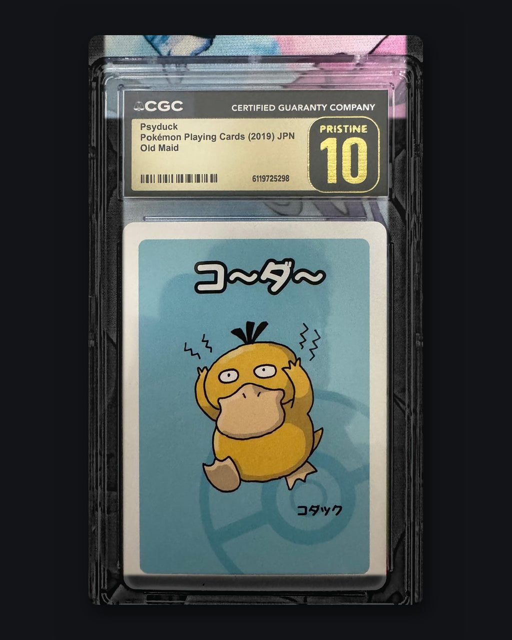 Psyduck Old Maid CGC Pristine 10