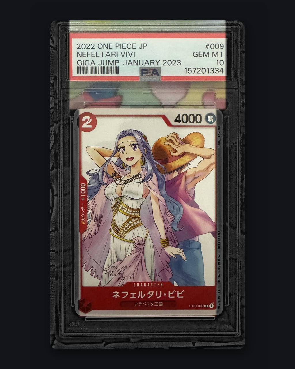 Nefeltari Vivi One Piece Promotion Cards 009 PSA 10