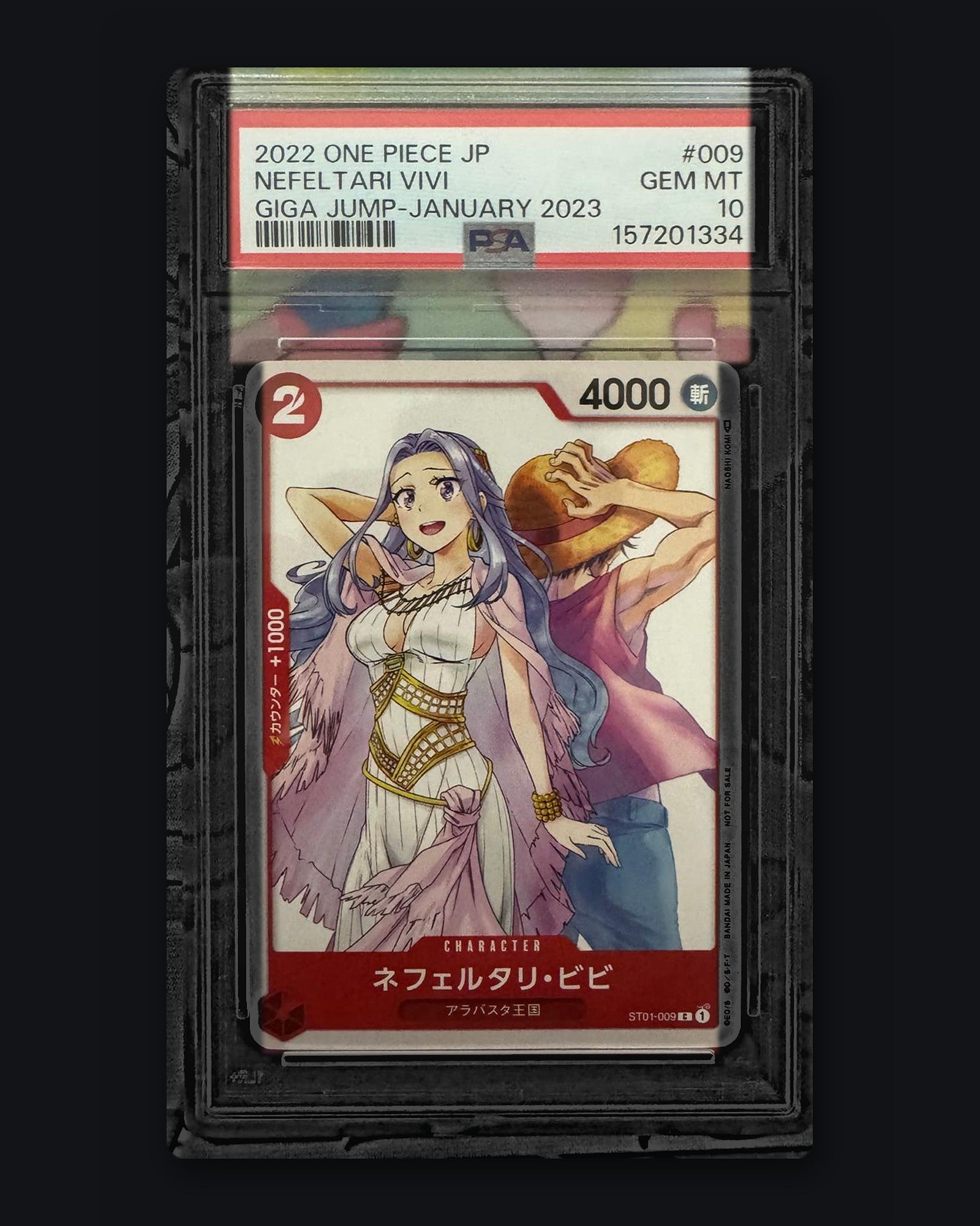 Nefeltari Vivi One Piece Promotion Cards 009 PSA 10