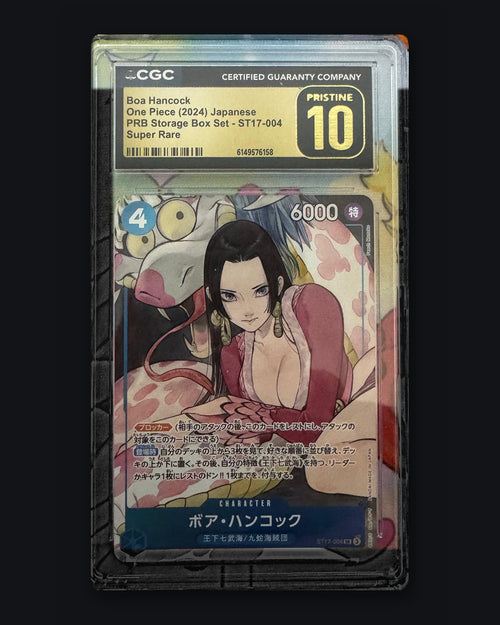 Boa Hancock (Storage) One Piece Promotion Cards ST17-004 CGC Pristine 10