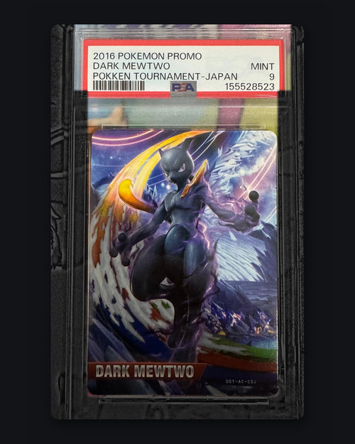 Dark Mewtwo Pokkén Tournament Promo PSA 9