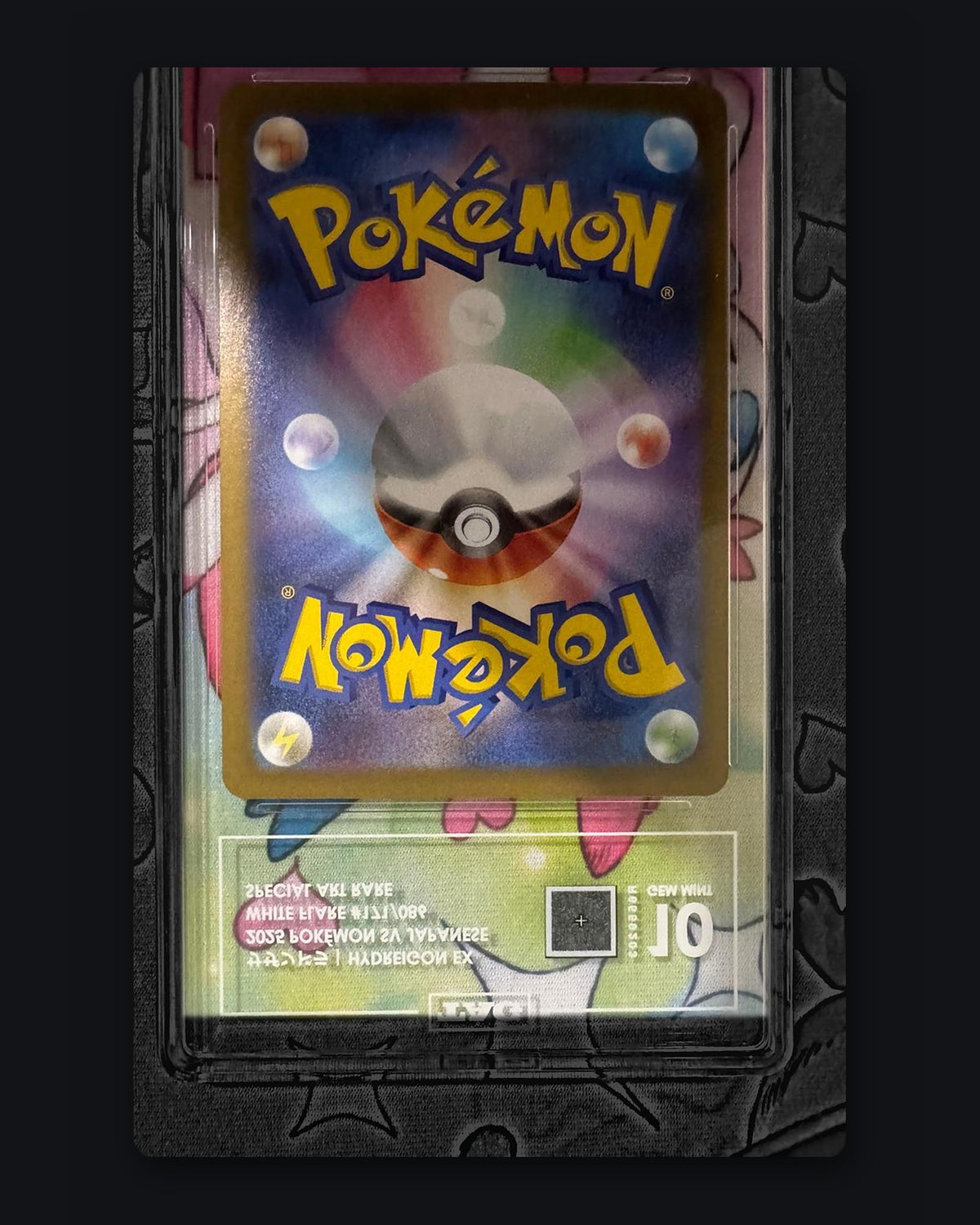Hydreigon ex White Flare 171/086 TAG Gem Mint 10 – back